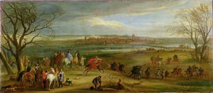 Widok oblężenia Dole, 14 lutego 1668, po 1668